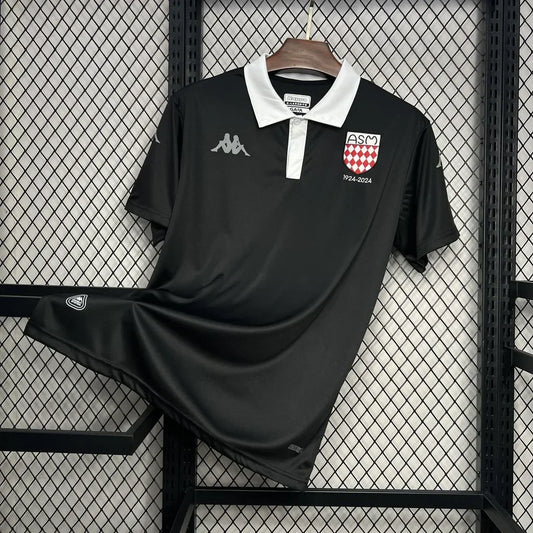 Trikot AS Monaco Schwarz 2024 2025