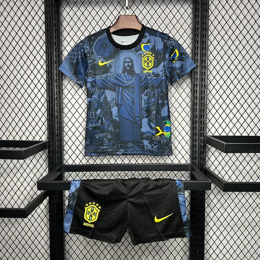 Kinder-Sets Brasilien x Jesus Christ Heimtrikot Kinder 2024-2025