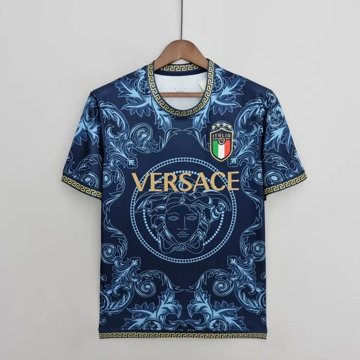 Trikot Italien Saison 2023-2024 Concept Blau et Gold