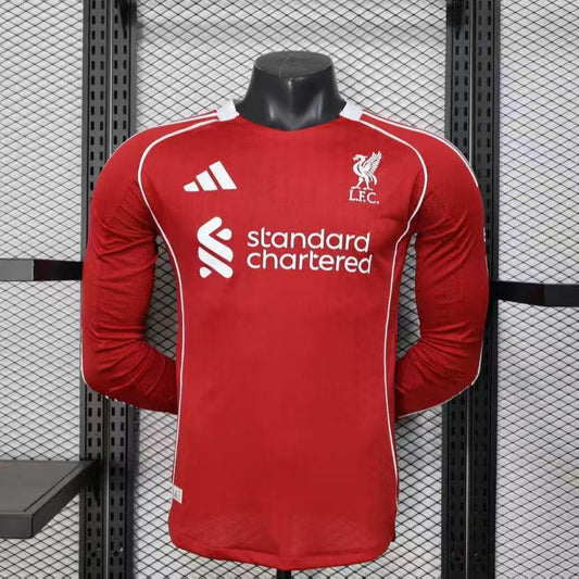 Trikot Liverpool Langarm 2025-26