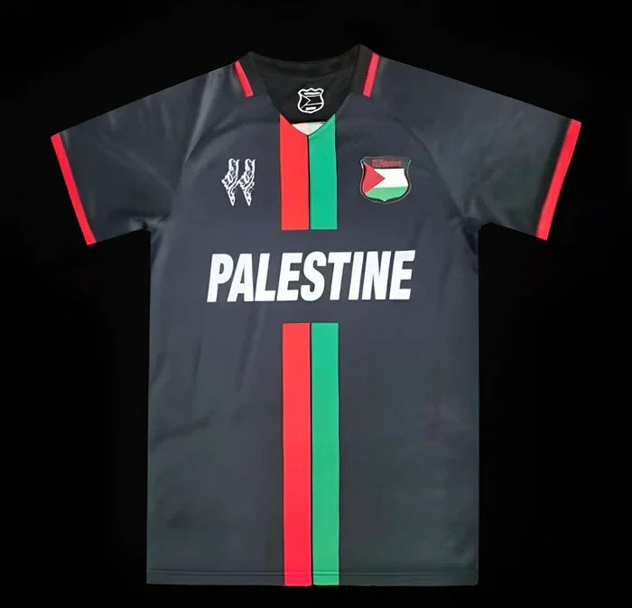 Trikot Palästina Saison 2023-2024 Sonderedition Schwarz