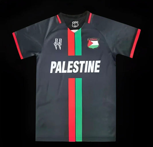 Trikot Palästina Saison 2023-2024 Sonderedition Schwarz