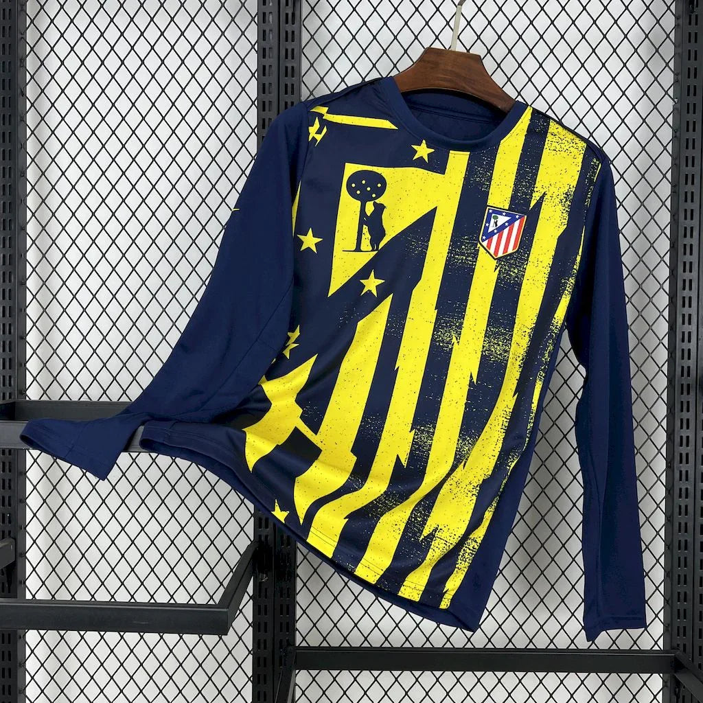 Trikot Atlético Madrid Langarm 2025-26 Training