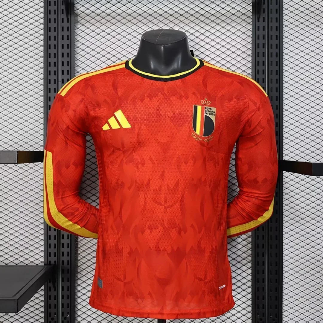 Trikot Belgien Langarm Weltmeisterschaft 2026