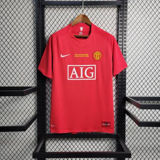 Trikot Retro Manchester United Heimtrikot 2007-08