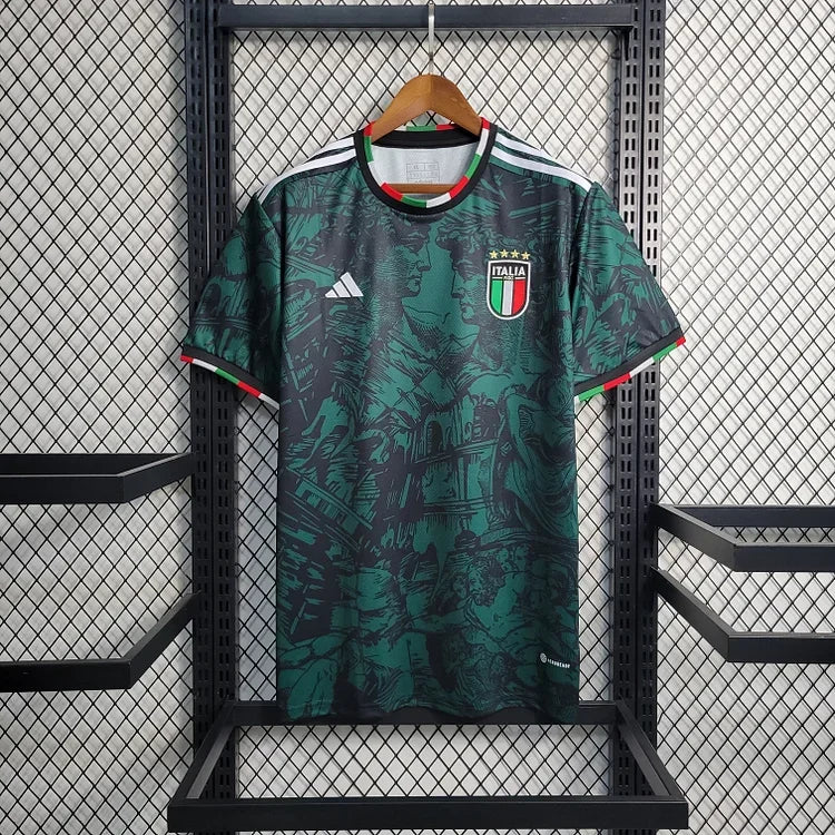 Trikot Italien Saison 2023-2024 Sonderedition Grün