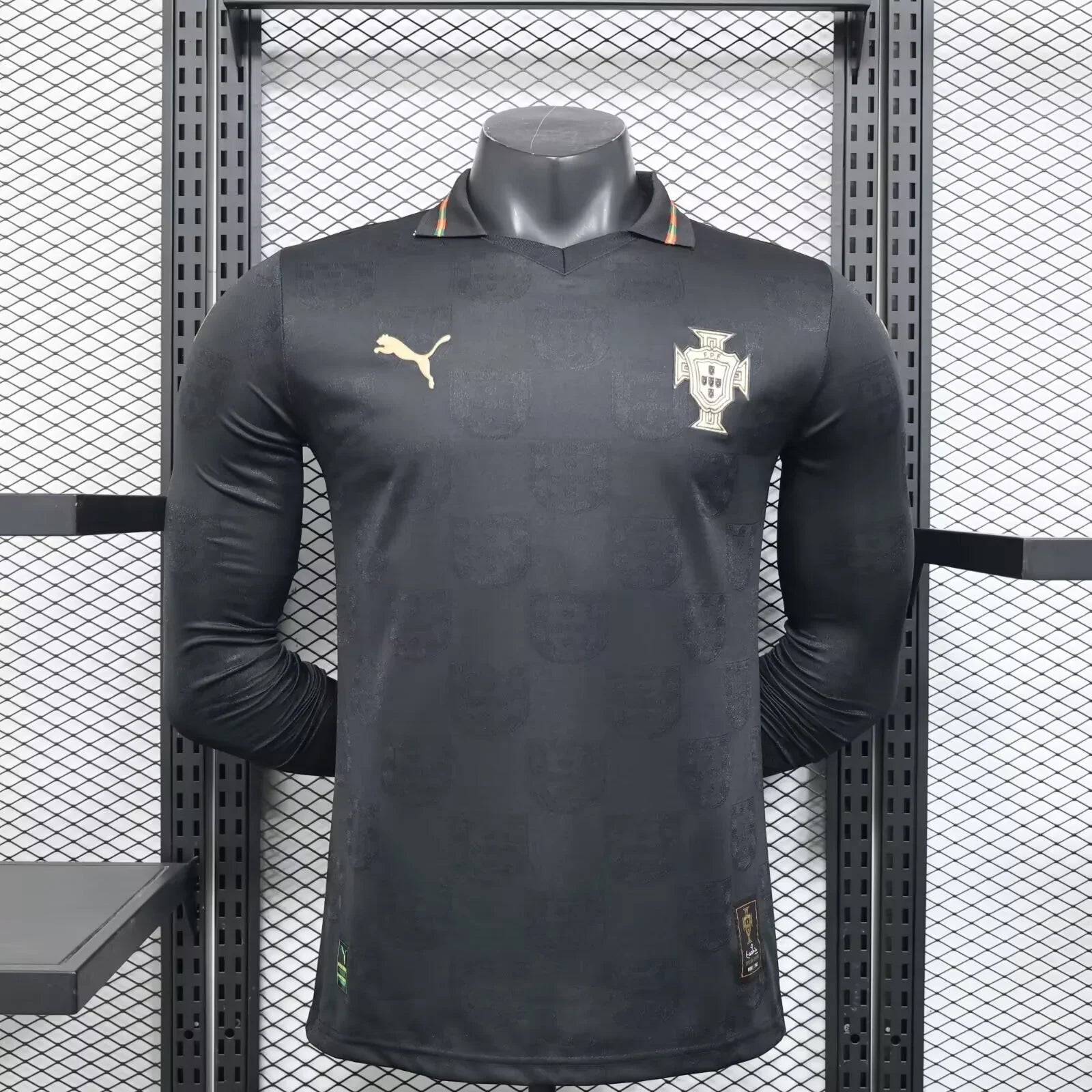 Trikot Portugal Auswärts Langarm Weltmeisterschaft 2026