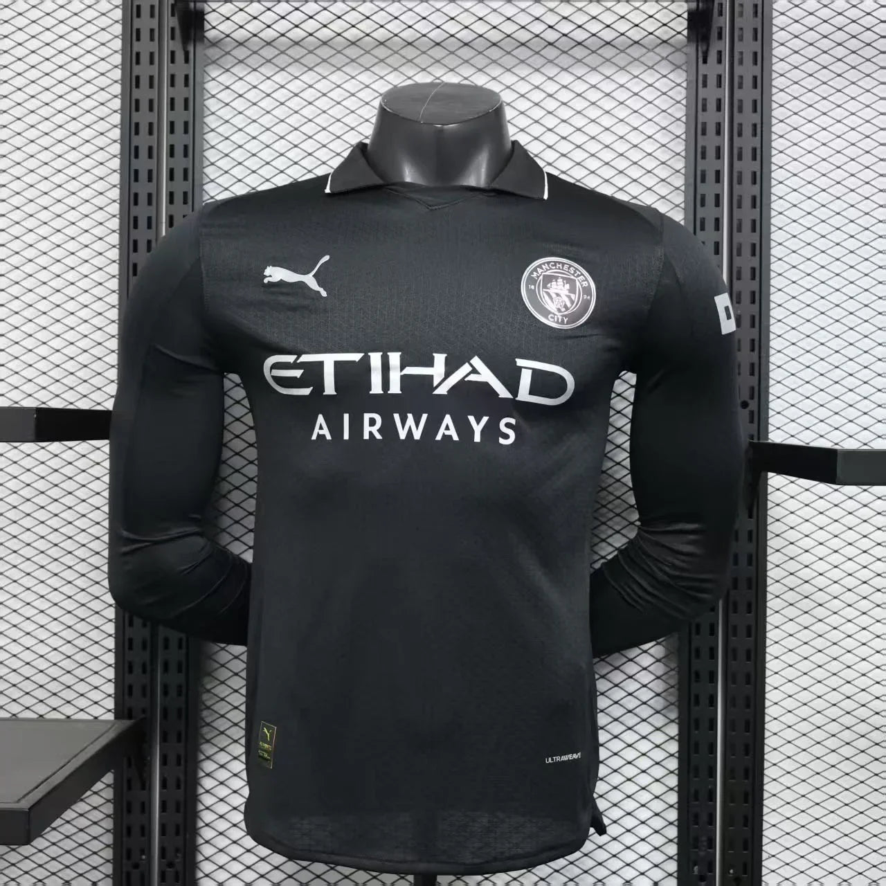 Trikot Manchester City Langarm 2025-26