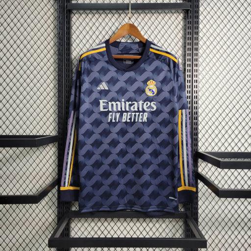 Trikot Real Madrid Auswärts2023 2024 Langarm
