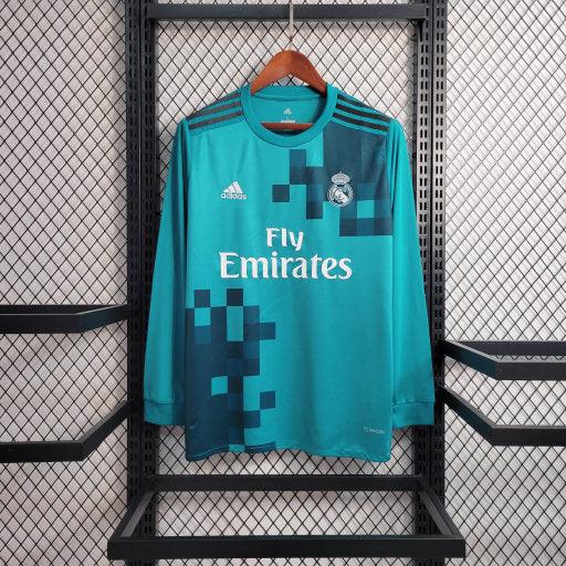 Trikot Real Madrid 2017 2018 Langarm Retro