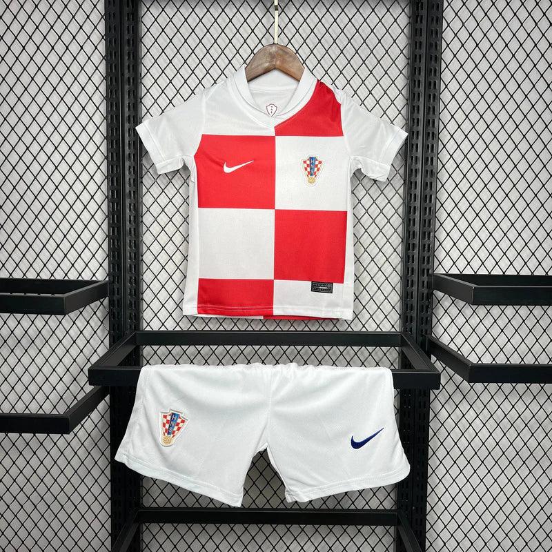 Kinder-Set Kroatien Heimtrikot 2024/2025