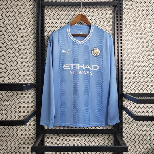 Trikot Manchester City 2023 2024 Langarm