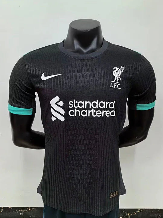 Trikot Liverpool Saison 2023-2024 Auswärts Player-Version totalement Schwarz