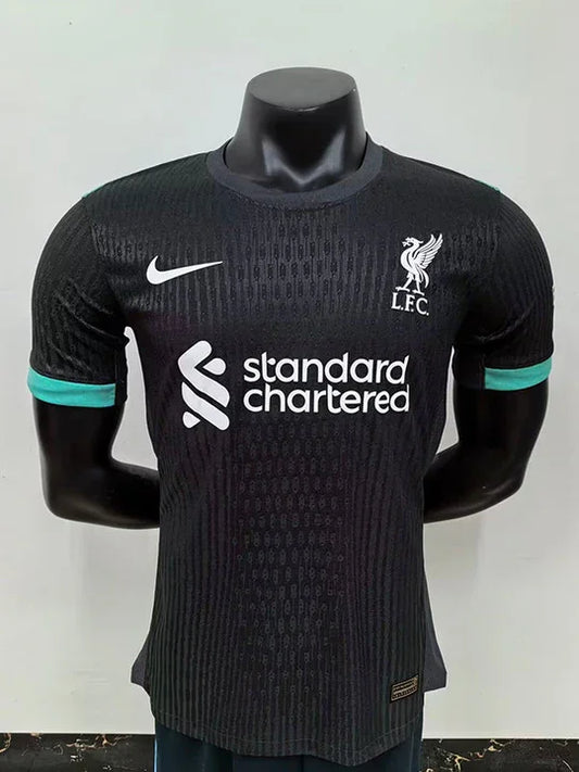 Trikot Liverpool Saison 2023-2024 Auswärts Player-Version totalement Schwarz