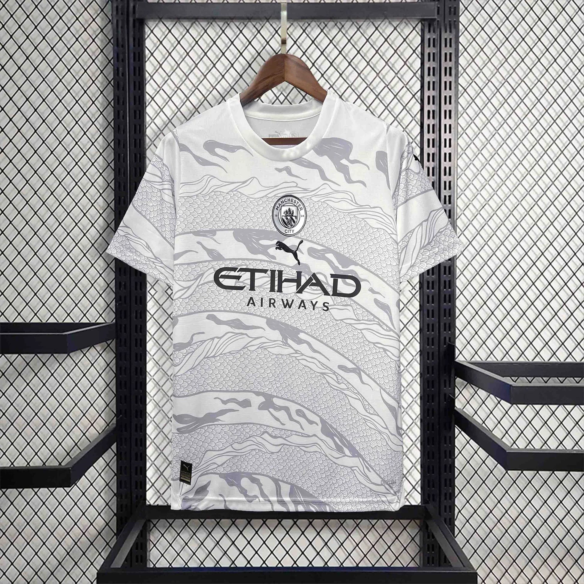 Trikot Manchester City Saison 2023-2024 Edition chinesisches Neujahr
