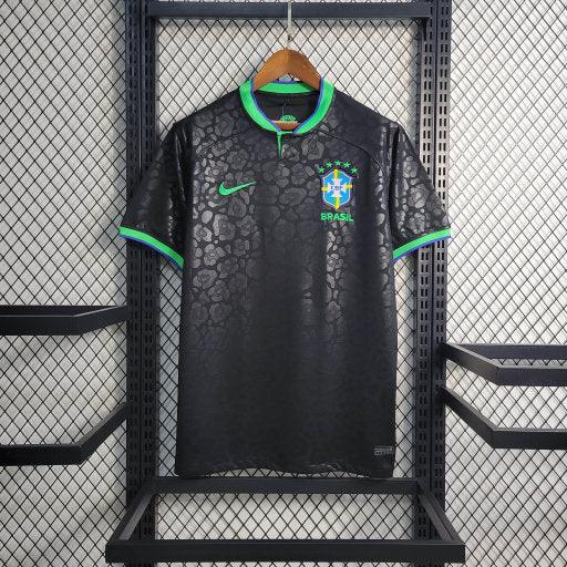 Trikot 22/23 Brasilien Leopard Schwarz