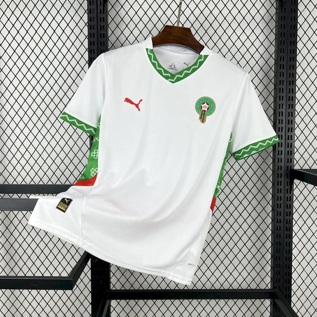 Trikot Marokko Auswärts Weiß CAF 2025-26
