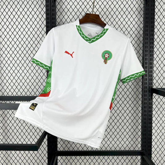 Trikot Marokko Auswärts Weiß CAF 2025-26