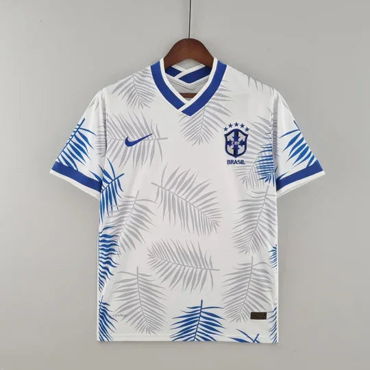 Trikot Brasilien Saison 2022 Sonderedition Weiß et Blau