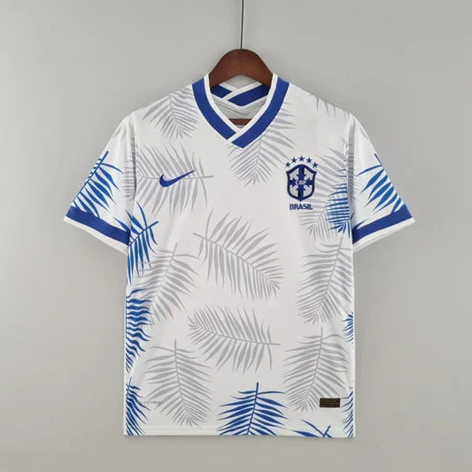 Trikot Brasilien Saison 2022 Sonderedition Weiß et Blau