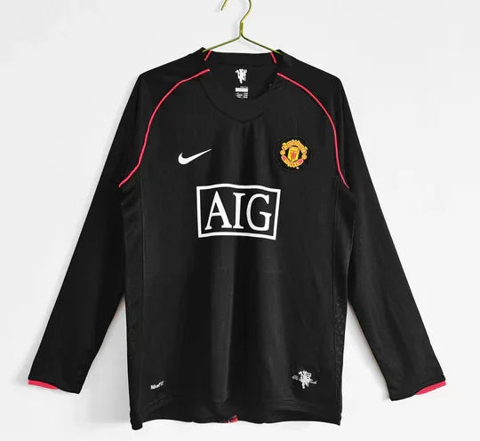 Trikot 07-08 Manchester United Auswärts Langarm