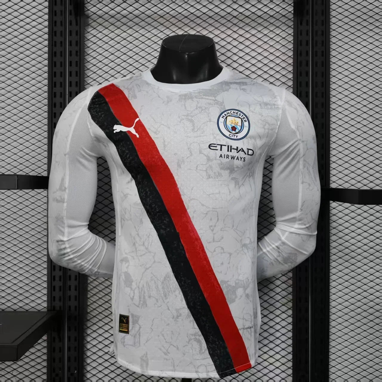 Trikot Manchester City Auswärts Langarm 2025-26