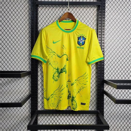 Trikot 24/25 Sonderedition Oiseau Gelb Du Brasilien
