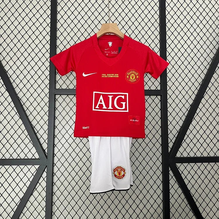 KINDER-SET RETRO MANCHESTER UNITED 2008
