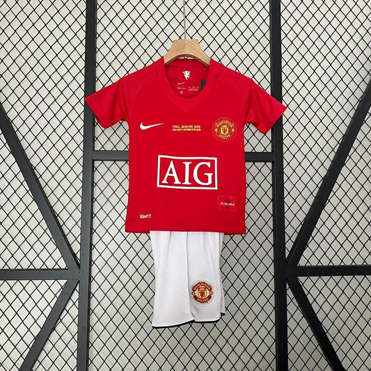 KINDER-SET RETRO MANCHESTER UNITED 2008