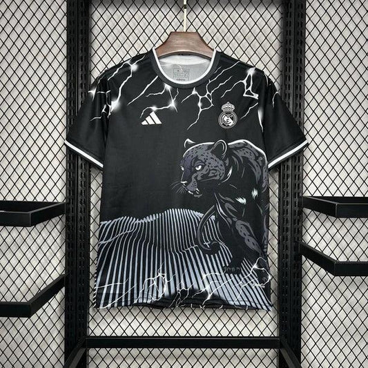Trikot Real Madrid Schwarz & Grau Panther 2024/25