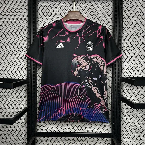 Trikot Real Madrid Schwarz Rosa Panther 2024/25