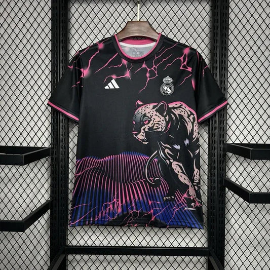Trikot Real Madrid Schwarz Rosa Panther 2024/25
