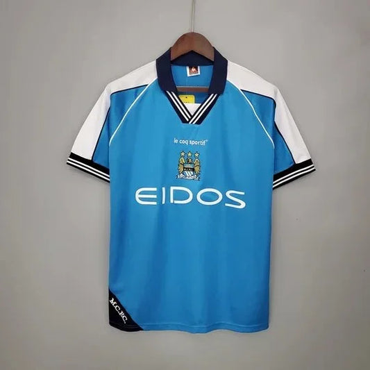 Manchester City Trikot Retro 99/01