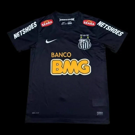 Trikot Santos Retro Schwarz 11/12