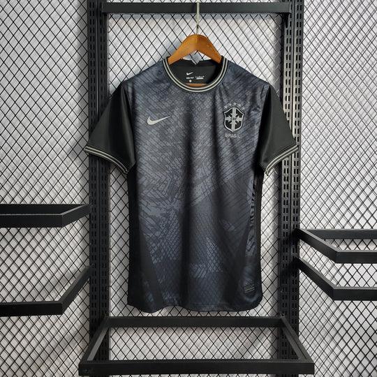 Trikot Brasilien Saison 2022 Sonderedition full black
