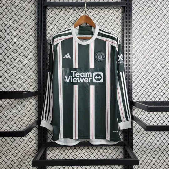 Trikot Manchester United Auswärts 2023 2024 Langarm