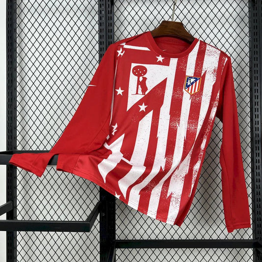 Trikot Atletico Madrid Langarm 2025-26 Training